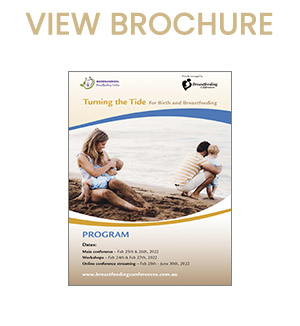 2022 Conference: Turning the Tide for Birth and Breastfeeding Brochure